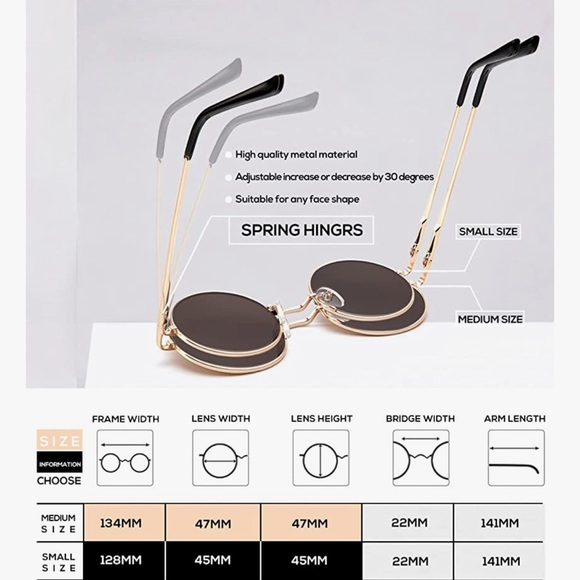 Kaliyadi Sunglasses size small. - Picture 4 of 4